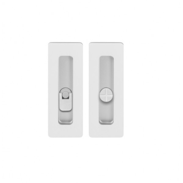 Bīdāmo durvju rokturis TUPAI 4181 Q WC White Bīdāmo durvju rokturis TUPAI 4181 Q WC White