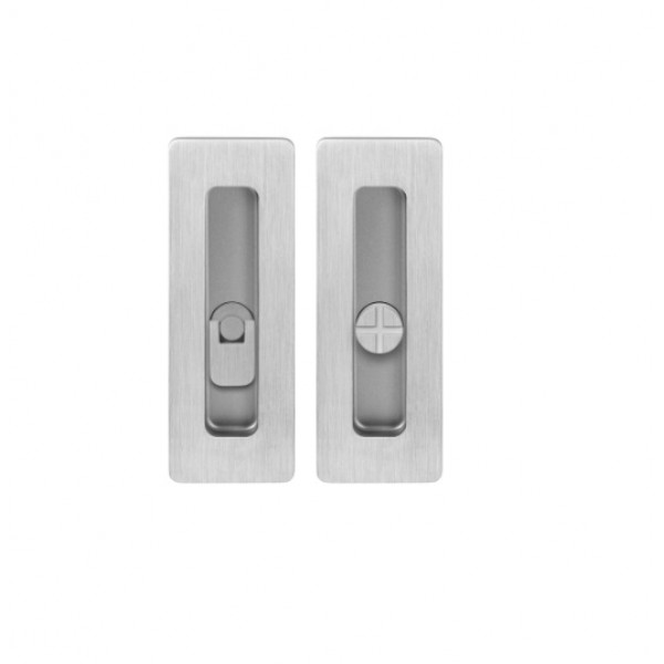 Bīdāmo durvju rokturis TUPAI 4181 Q WC Matt Chrome Bīdāmo durvju rokturis TUPAI 4181 Q WC Matt Chrome