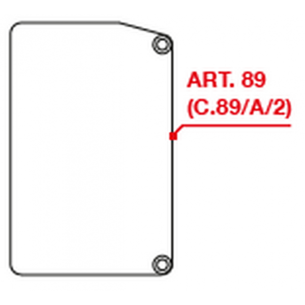 Apgriešana C89/A/2 Sliežu galiem 1280 /A + 1380 Apgriešana C89/A/2 Sliežu galiem 1280 /A + 1380