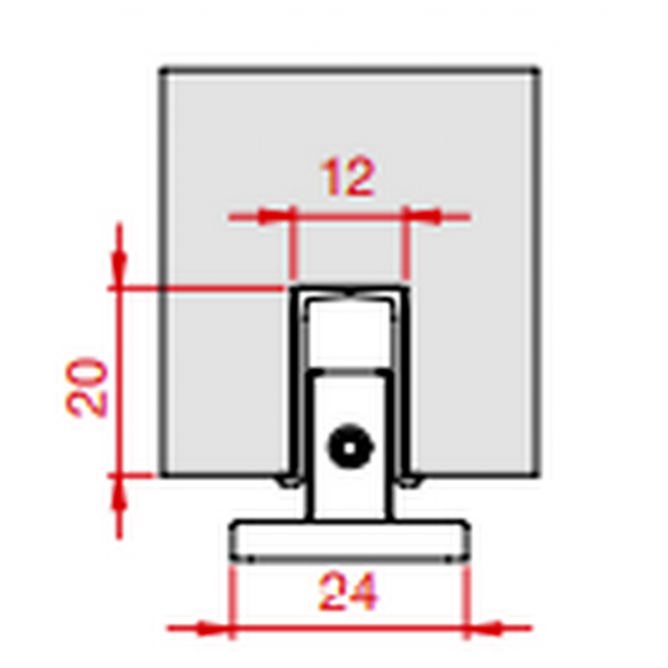 Norādītāja profils ART.121/GR Gray Norādītāja profils ART.121/GR Gray