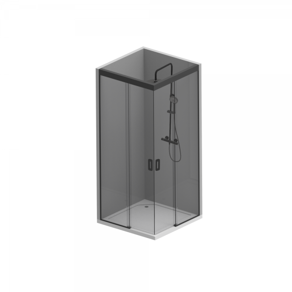 Stūra dušas kabīnes sistēma VAHO GLASS SV-X50 90º Stūra dušas kabīnes sistēma VAHO GLASS SV-X50 90º