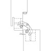 Hidden Hinge ANSELMI AN 150 3D (521) White (40 kg/2 pcs) Hidden Hinge ANSELMI AN 150 3D (521) White (40 kg/2 pcs)