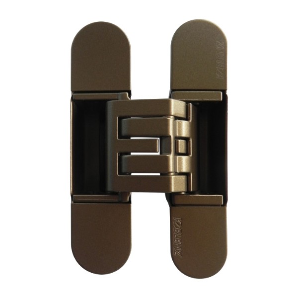 Slēptā eņģe K6360/38 Polished Bronze (60 kg/2 gab.)