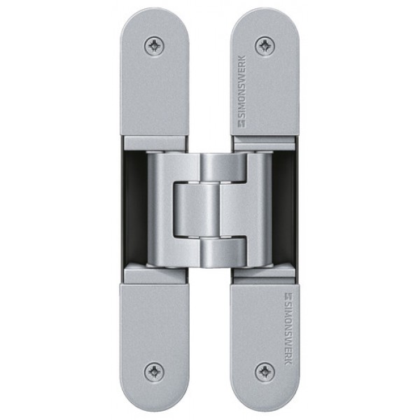 Hidden Hinges TECTUS TE 240 3D Matt Chrome (60 kg / 2 vnt)