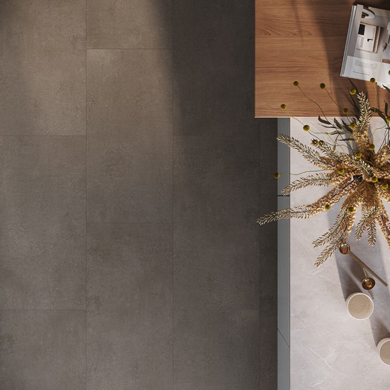 Vinyl flooring LAMETT Caldera Concrete Shark 405 x 810 Vinyl flooring LAMETT Caldera Concrete Shark 405 x 810