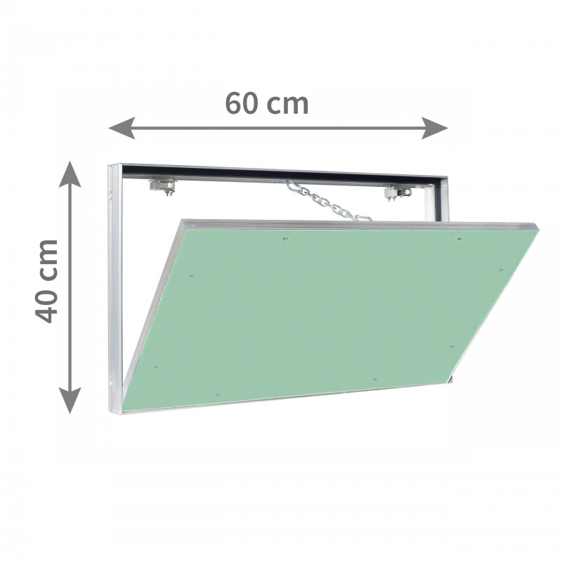 Revīzijas lūka "SANY" 600mm x 400mm keramisko flīžu pārklājumam