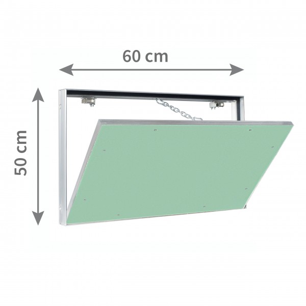 Revīzijas lūka "SANY" 600mm x 500mm keramisko flīžu pārklājumam