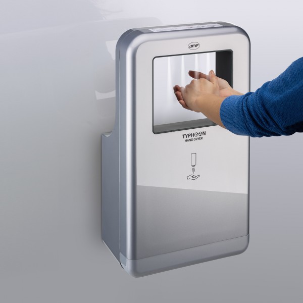 Automatic Hand Dryer TYPHOON RAL 9006 Automatic Hand Dryer TYPHOON RAL 9006